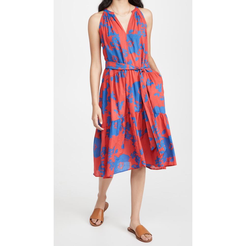 Velvet 'Marlowe' Red Cotton Dress Size XS